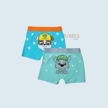 KIT COM 2 CUECAS INFANTIS PATRULHA CANINA 3