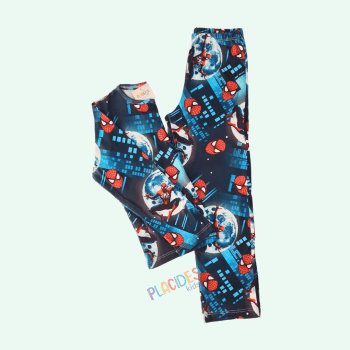 PIJAMA INVERNO INFANTIL AZUL HOMEM ARANHA