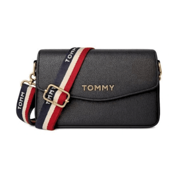 BOLSA CROSSBODY TRANSVERSAL PRETA LISA 69J9554 TOMMY HILFIGER