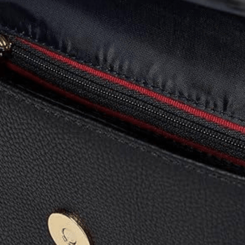 BOLSA CROSSBODY TRANSVERSAL PRETA LISA 69J9554 TOMMY HILFIGER