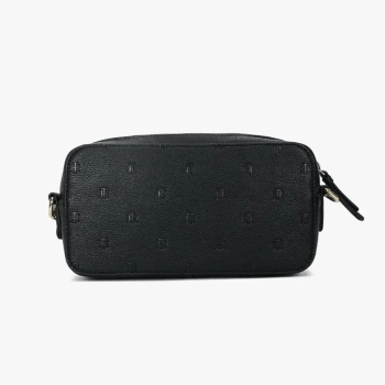 BOLSA CROSSBODY TRANSVERSAL PRETA LOGO XW07155 TOMMY HILFIGER
