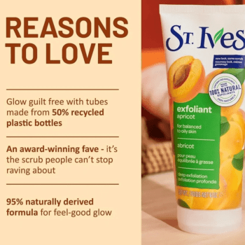 ESFOLIANTE ST IVES FRESH SKIN 100% NATURAL 28G