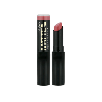 LIPSTICK MATTE L.A. GIRL FLAT VELUDO GLC812 COR SNUGGLE 3G
