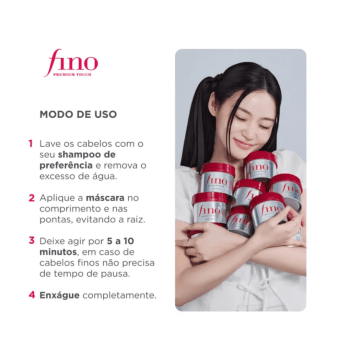 MASCARA DE HIDRATAÇÃO CAPILAR FINO PREMIUM TOUCH SHISEIDO 230G