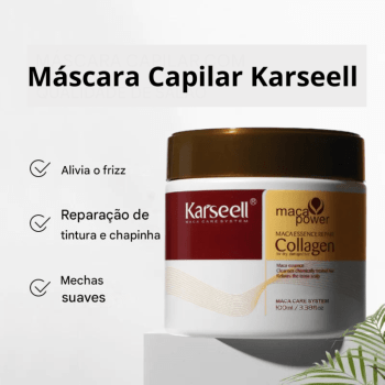 MASCARA DE HIDRATAÇÃO CAPILAR KARSEELL 100ML