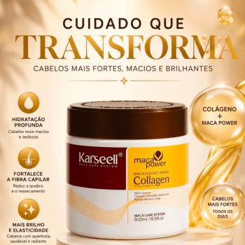 MASCARA DE HIDRATAÇÃO CAPILAR KARSEELL 500ML