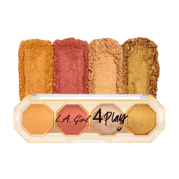 PALETA DE SOMBRAS L.A. GIRL 4 PLAY EYESHADOW PALETTE GES234 JUICY 3,2G