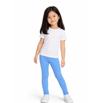 CALÇA LEGGING INFANTIL BRANDILI AZUL
