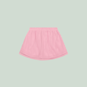 CONJUNTO INFANTIL ROSA COM SHORT SAIA EM TULE KIND LOVE BRANDILI