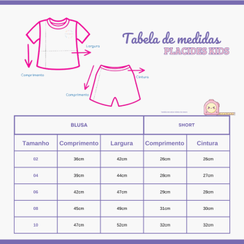 CONJUNTO INFANTIL VERÃO EM MALHA CANELADA PRETA COM LISTRAS BRANCAS