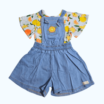 JARDINEIRA INFANTIL KUKIE PRIMAVERA VERÃO FRUTINHAS ALECRIM