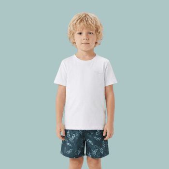 CONJUNTO INFANTIL OGOCHI PRIMAVERA VERÃO BRANCO ESTAMPADO VERDE CONJUNTO INFANTIL OGOCHI PRIMAVERA VERÃO BRANCO ESTAMPADO VERDE