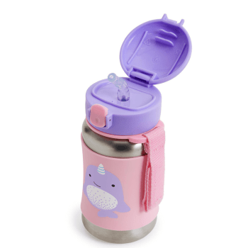 GARRAFA DE AÇO INOX 350ML SKIP HOP