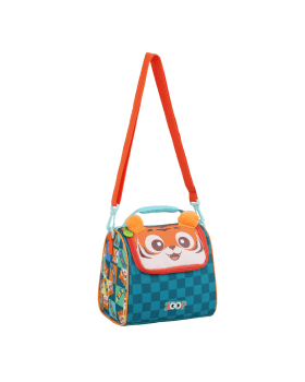 KIT MOCHILA INFANTIL DE RODINHAS E LANCHEIRA TIGRE ZOOP SEANITE