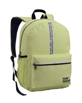 KIT MOCHILA COM ESTOJO JUVENIL PASSEIO ESCOLAR VERDE LIMA SEANITE