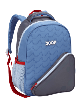 MOCHILA INFANTIL PASSEIO ESCOLAR AZUL ZOOP