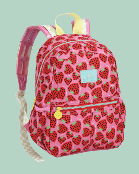 MOCHILA INFANTIL PASSEIO ESCOLAR VERMELHA MORANGO ZOOP MOCHILA INFANTIL PASSEIO ESCOLAR VERMELHA MORANGO ZOOP