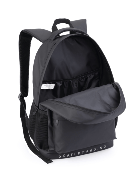 MOCHILA JUVENIL PASSEIO ESCOLAR PRETA RED NOSE SKATEBOARDING SEANITE