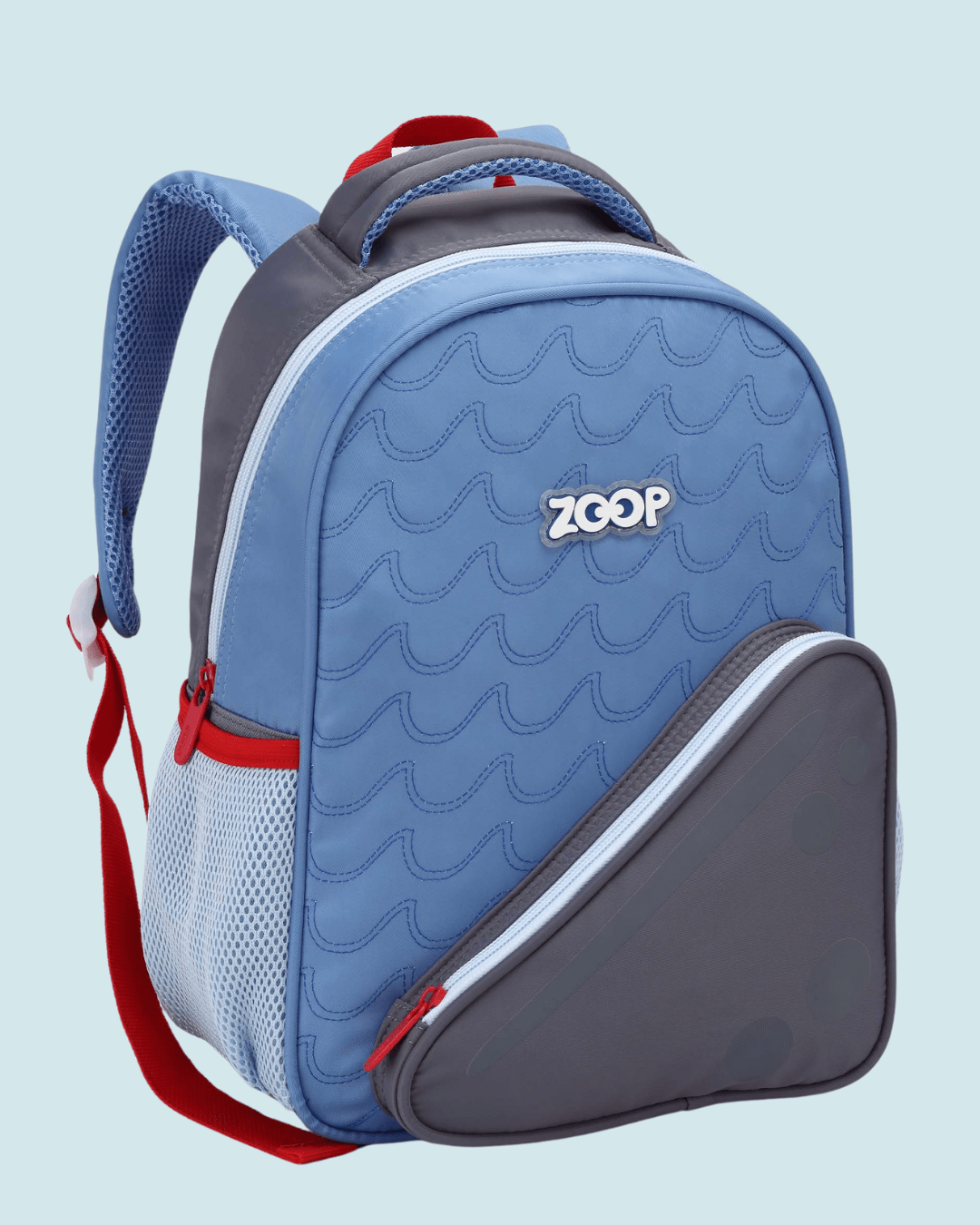 MOCHILA INFANTIL PASSEIO ESCOLAR AZUL ZOOP